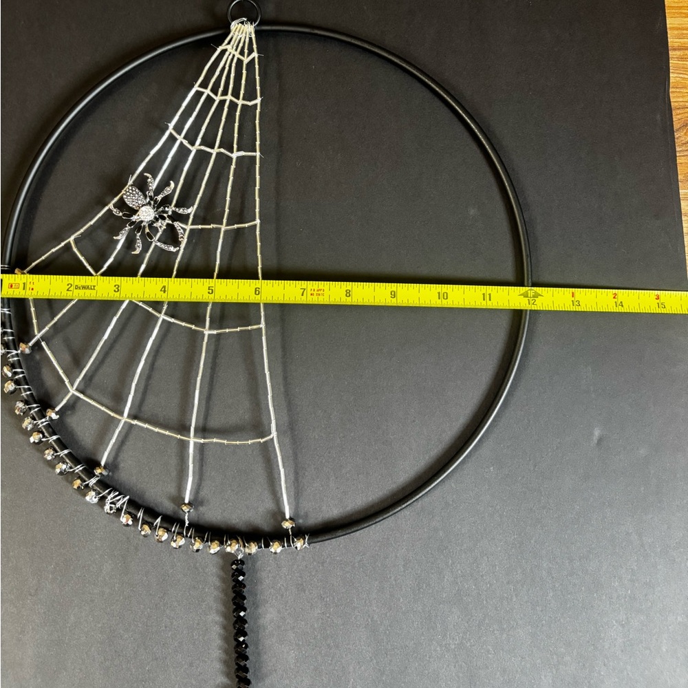 Gothic Spider Web Suncatcher Handmade - Picture 13 of 13